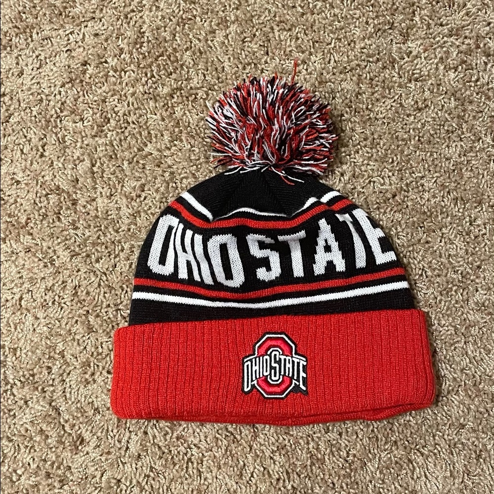 Ohio State cuffed knit beanie